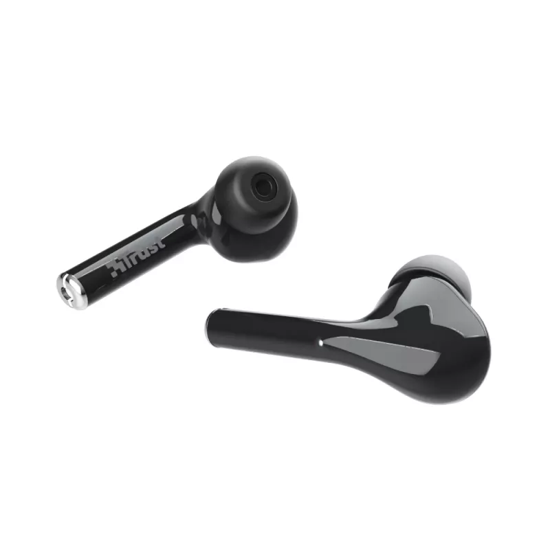 Trust Nika Touch Headset True Wireless Stereo (TWS) In-ear Kopfhörer Anrufe/Musik Bluetooth Schwarz
