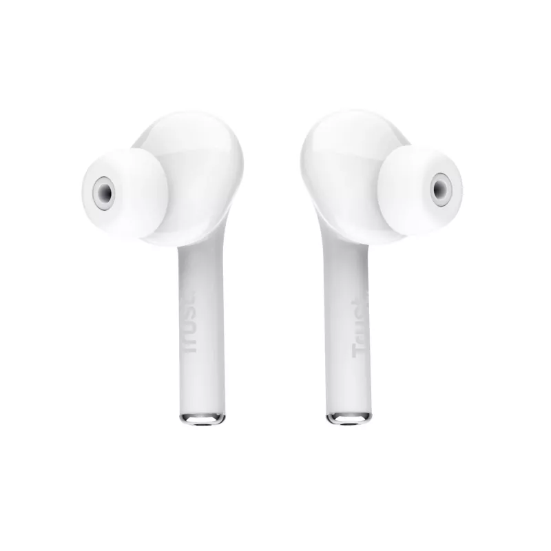 Trust Nika Headset True Wireless Stereo (TWS) In-ear Anrufe/Musik Weiß