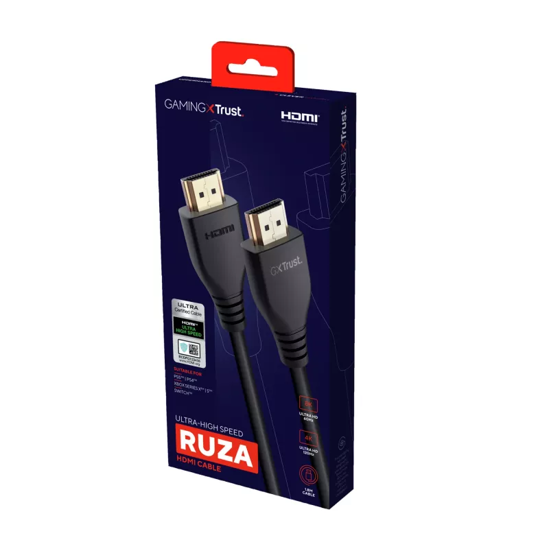 Trust GXT 731 Ruza HDMI-Kabel 1,8 m HDMI Typ A (Standard)