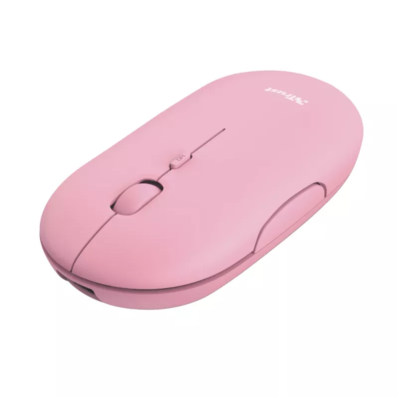 Trust Puck Maus Office Beidhändig RF Wireless + Bluetooth Optisch 1600 DPI