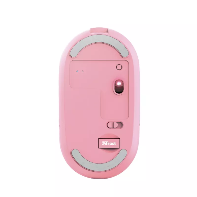 Trust Puck Maus Office Beidhändig RF Wireless + Bluetooth Optisch 1600 DPI