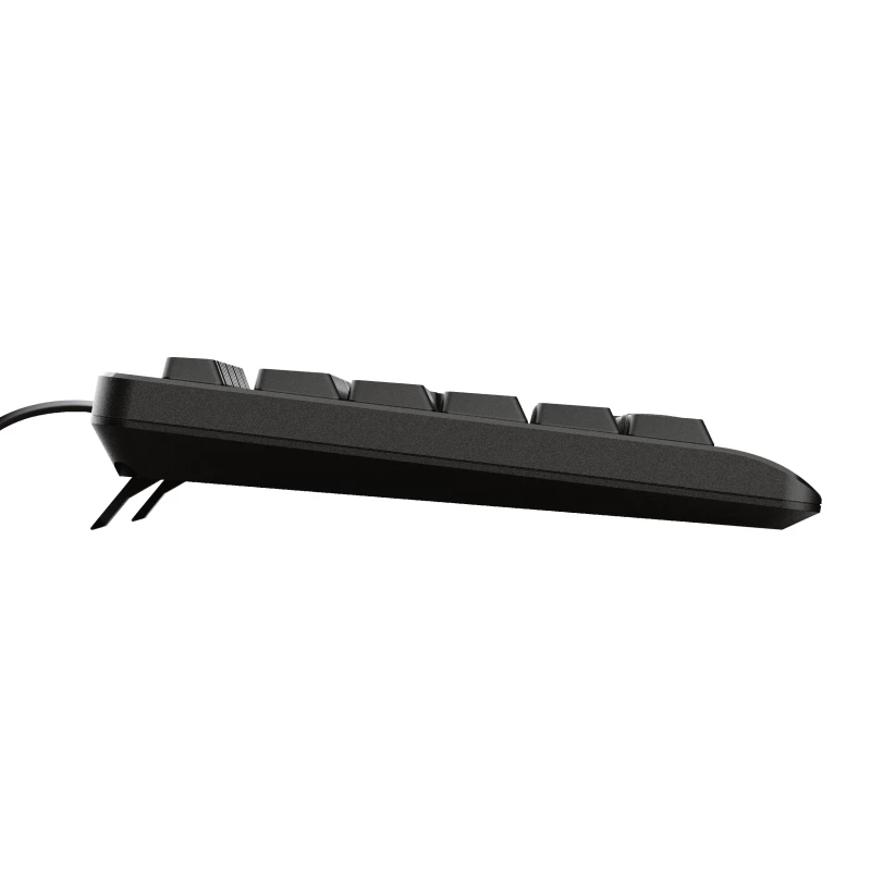 Trust Primo Tastatur Universal USB AZERTY Belgisch Schwarz