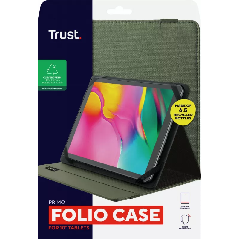 Trust Primo 25,4 cm (10 Zoll) Folio Grün