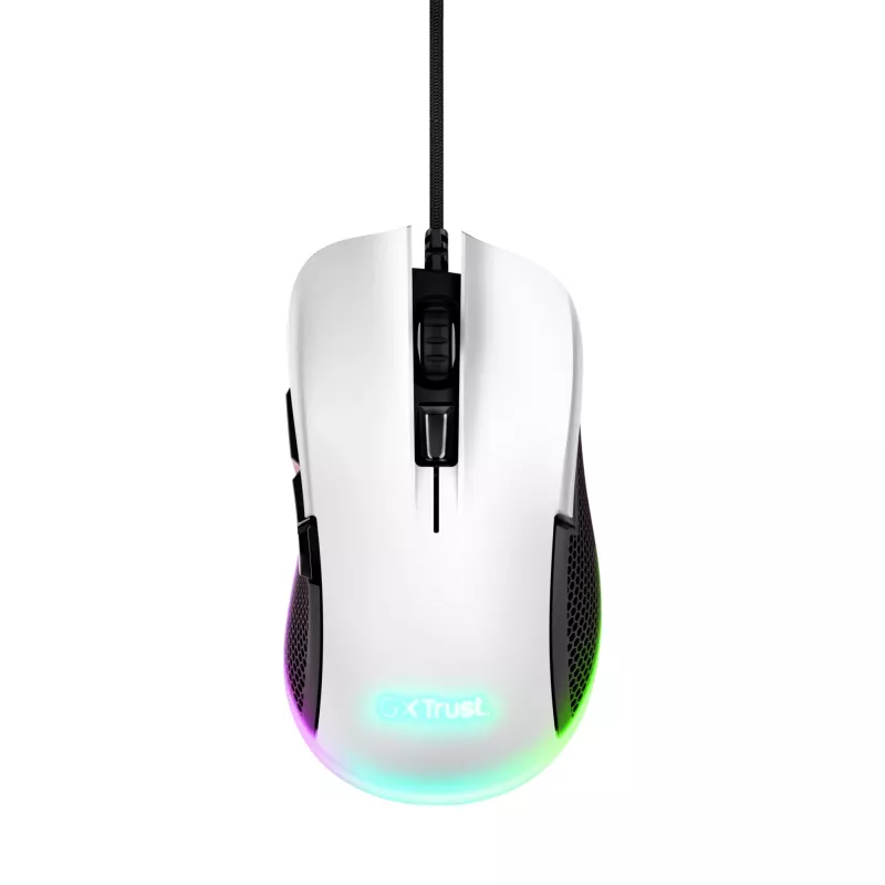 Trust GXT 922 Ybar Maus Gaming Rechtshändig USB Typ-A Optisch 7200 DPI