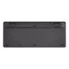 Trust TKM-450 Comfort Wireless Tastatur-Maus-Set, Full-Size (100%), Kabellos, RF Wireless, QWERTY, Schwarz, Maus inklusive