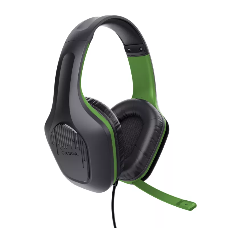Trust GXT 415X ZIROX Headset Kabelgebunden Kopfband Gaming Schwarz, Grün