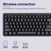 TRUST Ody II Full-Size Wireless RF QWERTY Nordic Schwarz
