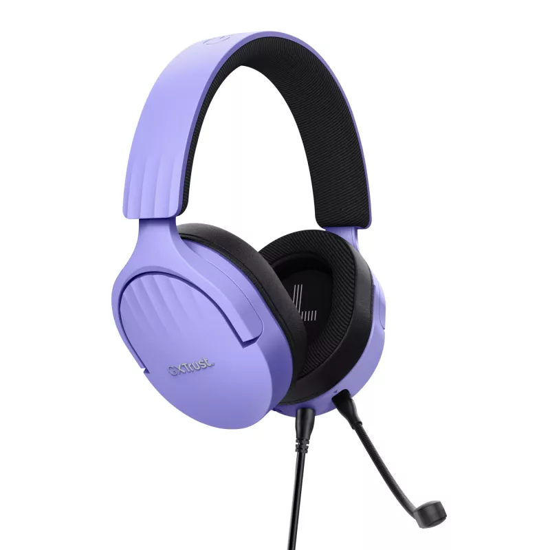Trust GXT 489P FAYZO Headset Kabelgebunden Kopfband Gaming Schwarz, Lila