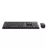 Trust Ody II Tastatur Maus enthalten Büro RF Wireless AZERTY Belgisch Schwarz