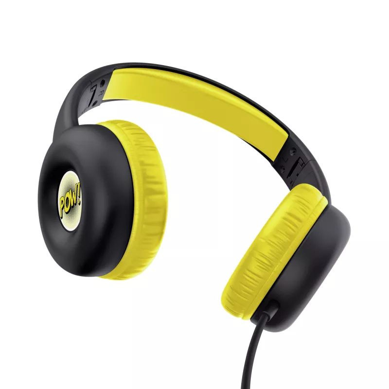 Trust Nouna Headset Kabelgebunden Kopfband Anrufe/Musik Schwarz, Gelb
