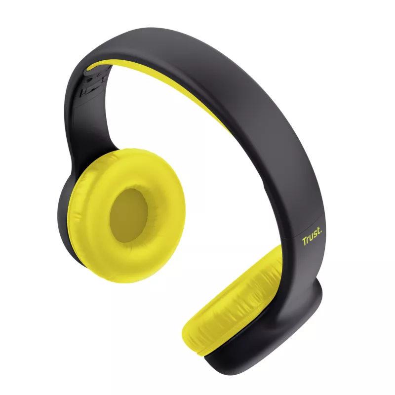 Trust Nouna Headset Kabelgebunden Kopfband Anrufe/Musik Schwarz, Gelb