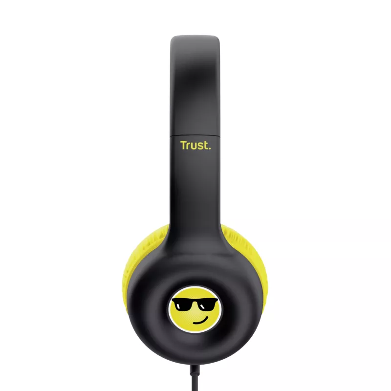 Trust Nouna Headset Kabelgebunden Kopfband Anrufe/Musik Schwarz, Gelb