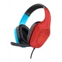 Trust GXT 416S Zirox Headset kabelgebunden Kopfbügel Gaming Schwarz, Cyan, Rot