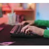 Trust GXT 836 Evocx Tastatur Gaming USB AZERTY Belgisch Schwarz
