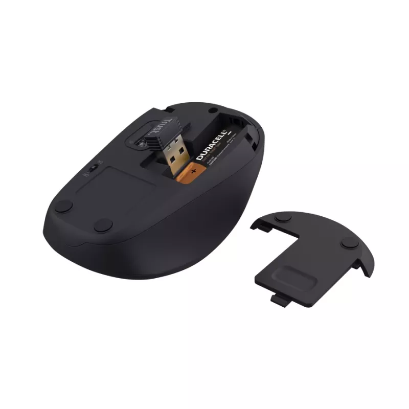 Trust Yvi+ Maus Home Beidhändig RF Wireless Optisch 1600 DPI