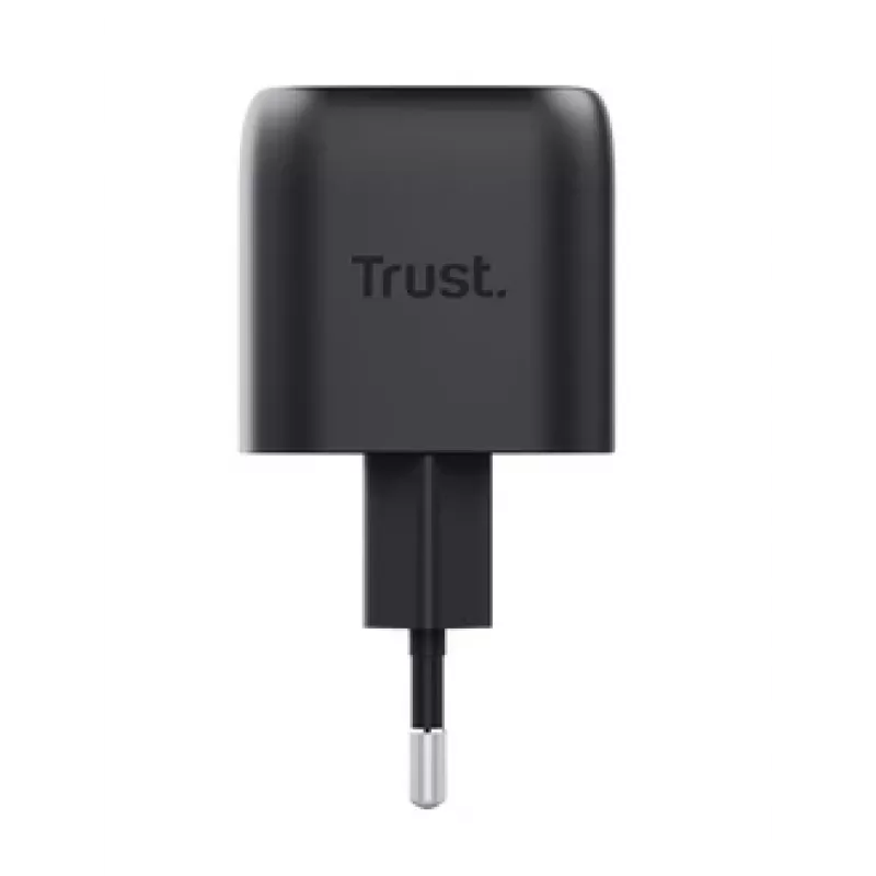 Ladegerät Trust Maxo 30W USB-C GaN Ladegerät Innenbereich Schnellladung Schwarz