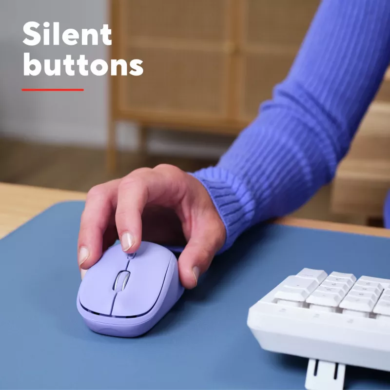 Trust Yvi+ Maus Universal Beidhändig RF Wireless + Bluetooth Optisch 1600 DPI