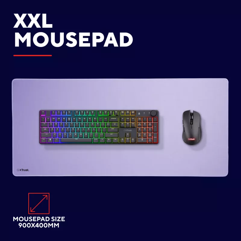 Trust GXT 759P Gaming-Mauspad Lila