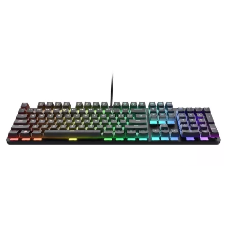 Trust GXT 871 Zora Tastatur Gaming USB AZERTY Belgisch Schwarz