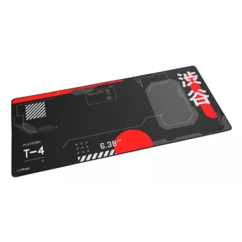 Gaming-Mauspad TRUST GXT 759 XXL — 900×400 mm, PET, schwarz/rot