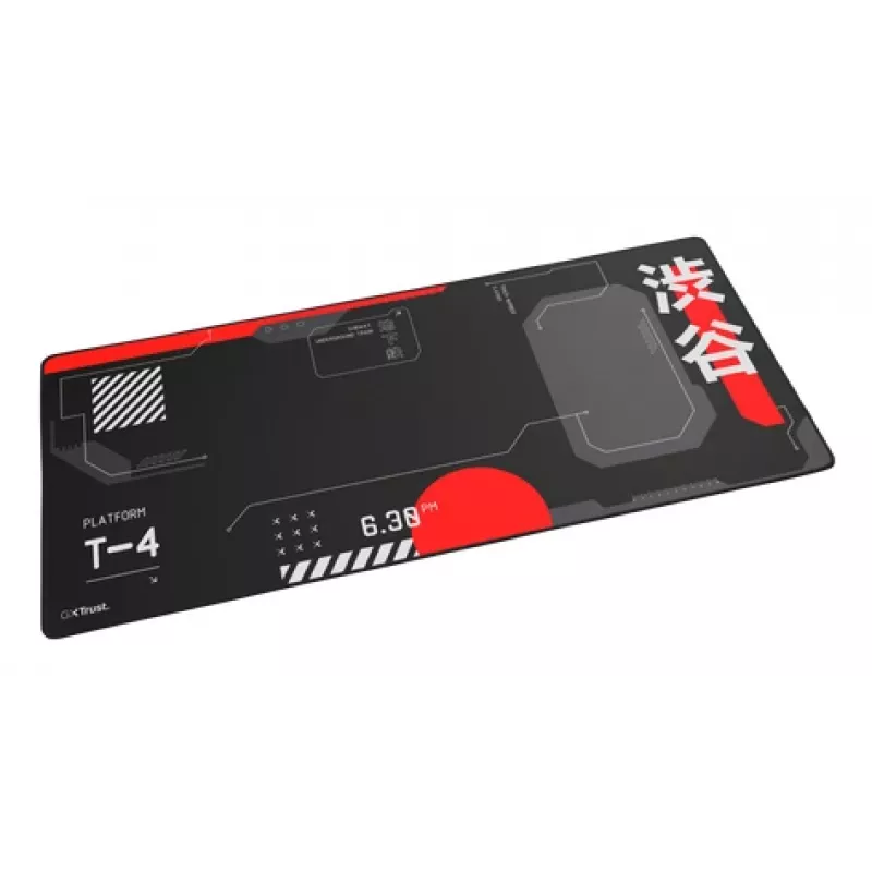Gaming-Mauspad TRUST GXT 759 XXL — 900×400 mm, PET, schwarz/rot