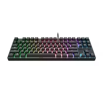 Trust GXT 864 Cada Tastatur Gaming USB QWERTY Englisch Schwarz