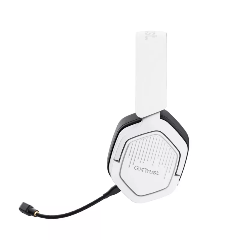 Trust GXT 493PS Carus Headset kabelgebunden & kabellos Kopfband Gaming Bluetooth Weiß