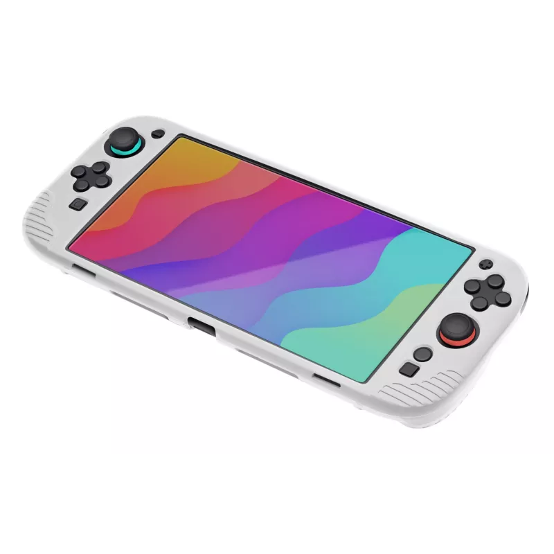 Trust GXT 1253W Silikon-Griffhülle für Nintendo Switch 2 Weiß