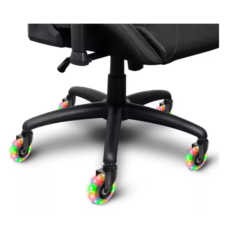 Gaming-Stuhlrollen TRUST GXT 701 LED-Gelrollen für Drehstühle, 5er-Set