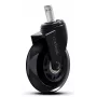 Caster-Räder-Set für Gaming-Stuhl TRUST 25804, 5 Stück, schwarz, PP/PU, 225 g