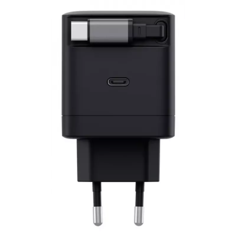 TRUST Charger Maxo 65W USB-C mit 67 cm aufrollbarem Kabel