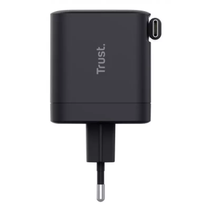 TRUST Charger Maxo 65W USB-C mit 67 cm aufrollbarem Kabel