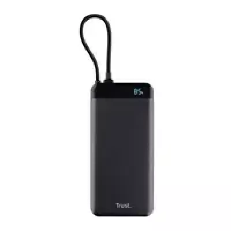 Powerbank TRUST Fiera 20000 mAh – 2x USB-C, Schwarz