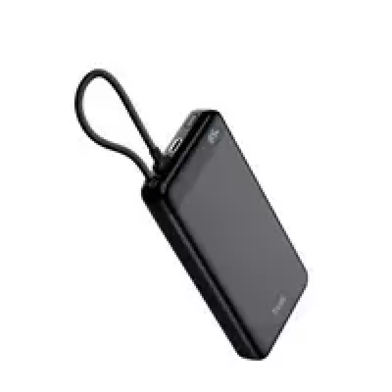 Powerbank TRUST Fiera 20000 mAh – 2x USB-C, Schwarz