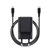 Ladegerät TRUST Maxo Ultra-klein 65W GaN USB-C Schwarz mit 2m Kabel