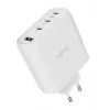 TRUST Maxo 65W Indoor AC-Schnellladegerät, 3x USB-C, max. 20 V, 2 m Kabel, weiß
