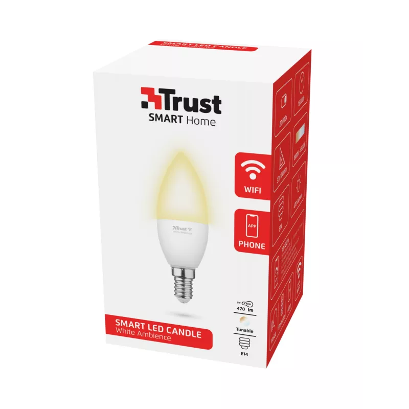 Trust 71284 Smart Lighting Smarte Glühbirne Wi-Fi