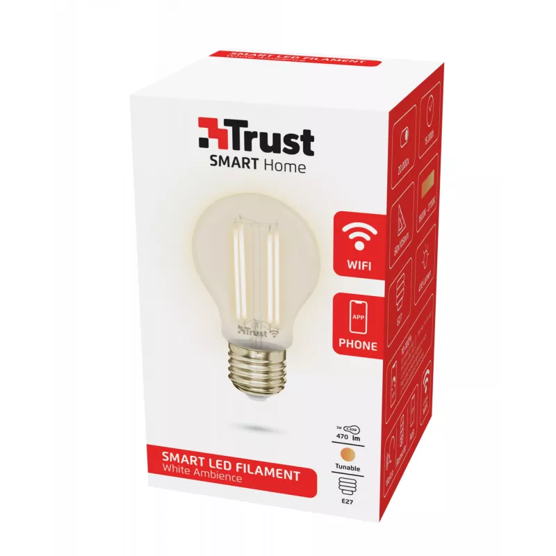 Trust 71287 Smart Lighting Smarte Glühbirne WLAN