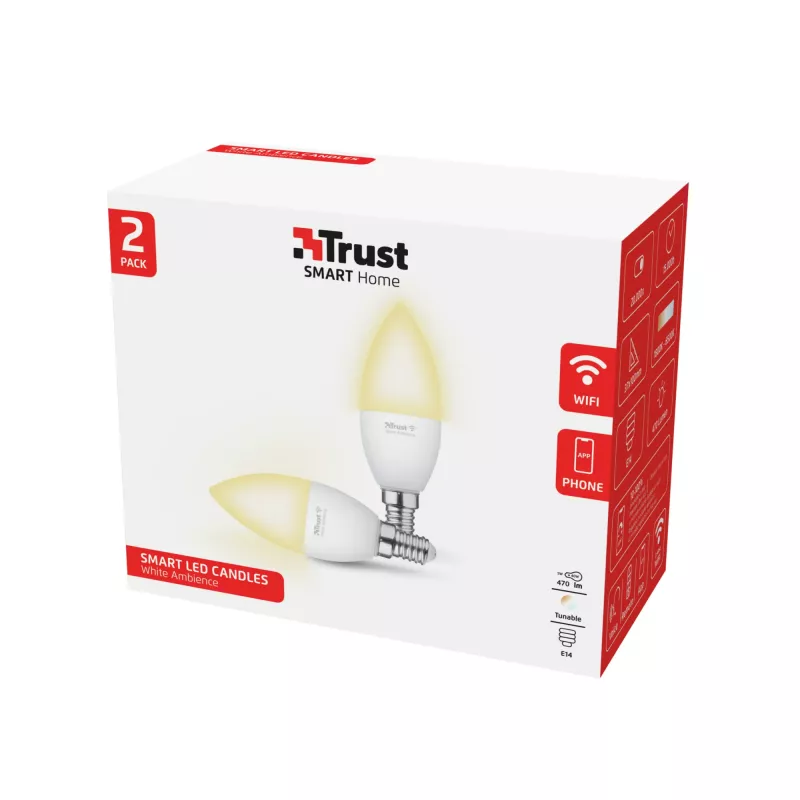 Trust 71297 Smart Lighting Smarte Glühbirne Wi-Fi