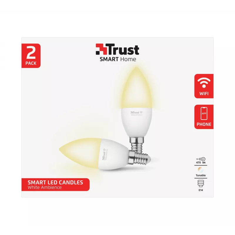 Trust 71297 Smart Lighting Smarte Glühbirne Wi-Fi