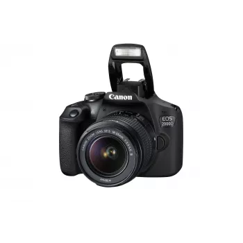Canon EOS 2000D BK 18-55 IS + SB130 +16GB EU26 SLR-Kamera-Kit 24,1 MP CMOS 6000 x 4000 Pixel Schwarz