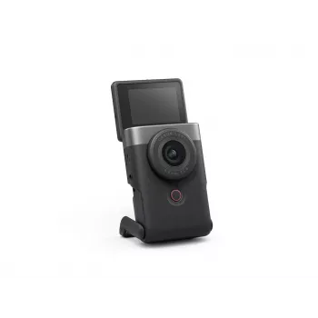 Canon PowerShot V10 Vlogging Kit 1 Zoll Kompaktkamera 20 MP CMOS 5472 x 3648 Pixel Silber