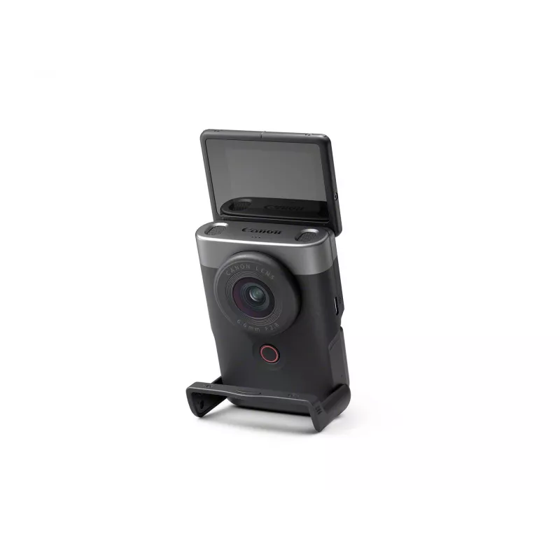Canon PowerShot V10 Vlogging Kit 1 Zoll Kompaktkamera 20 MP CMOS 5472 x 3648 Pixel Silber