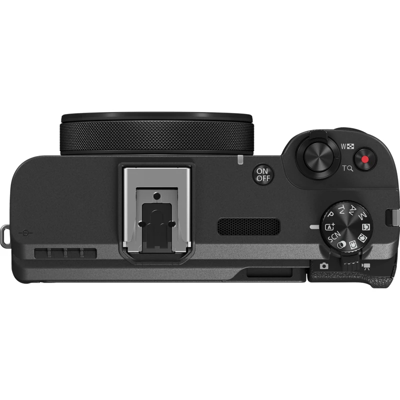 Kompaktkamera Canon PowerShot V1 Premium Vlogger Kit — 22,3 MP, 1/4 Zoll CMOS, 4K UHD, 3,1-fach optischer Zoom, 3 Zoll Touchscreen, Schwarz