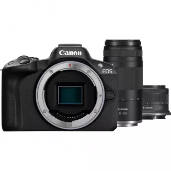 Canon EOS R50 MILC 24,2 MP CMOS 6000 x 4000 Pixel Schwarz