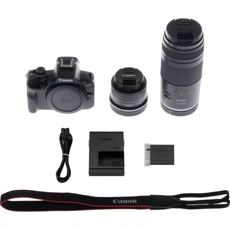 Canon EOS R50 MILC 24,2 MP CMOS 6000 x 4000 Pixel Schwarz