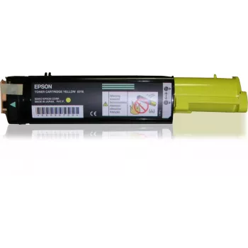 Epson Toner Gelb 5k, 5000 Seiten, Gelb, 1 Stk. Epson Toner Gelb 5k. Farbtoner-Reichweite: 5000 Seiten, Druckfarben: Gelb, Menge pro Packung: 1 Stk.