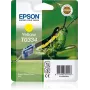 Epson Grasshopper Einzelpackung Gelb T0334, Gelb, Pigmenttinte, 17 ml, 1 Stk.