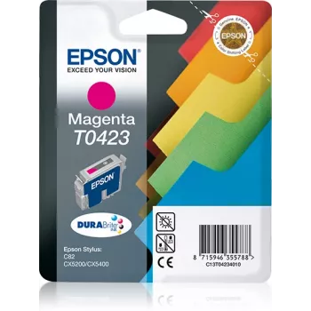 Epson Files Einzelpackung Magenta T0423, Magenta, Pigmenttinte, 16 ml, 1 Stk.