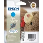 Epson Teddybear Einzelpackung Cyan T0612 DURABrite Ultra Tinte, Cyan, 8 ml, 1 Stück
